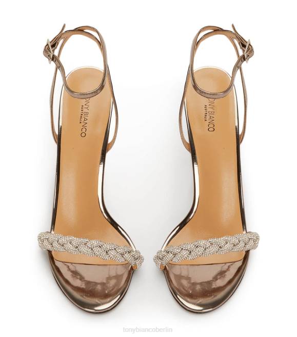 Stöckelschuhe| de Tony Bianco Frauen Kosta-Absätze Rotguss-Glanz 462477
